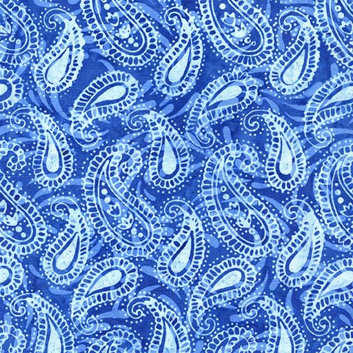 [112512570] Paisley-Blue Cornflower