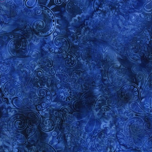 [112516575] Floral Paisley-Blue Marine