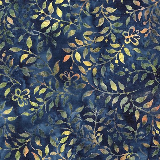 [112508570] Butterfly & Leaves-Blue Cornflower