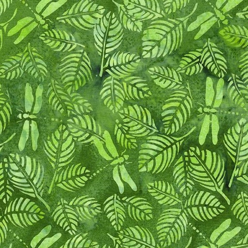 [112505645] Dragonfly Leaves-Green Ivy