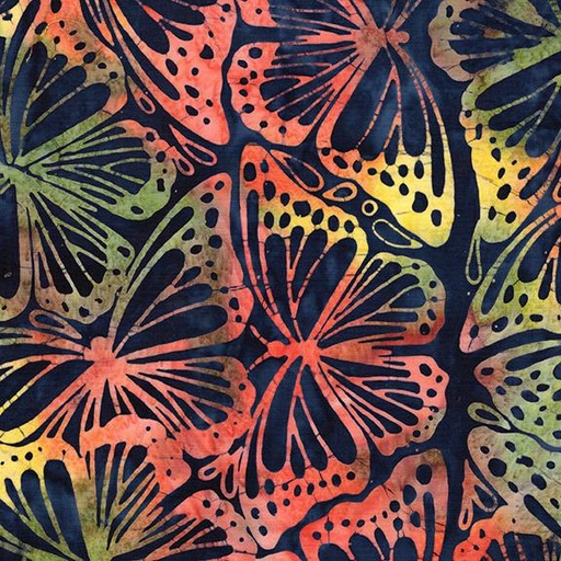 [112503804] Monarch Wings-Multi Blue Yellow Red Green
