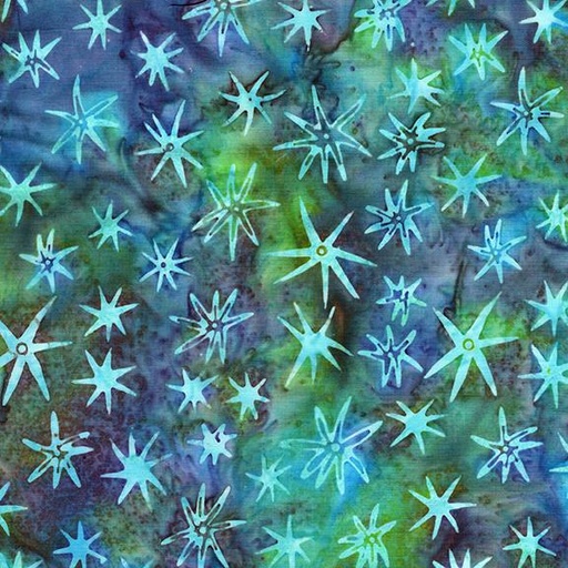 [712502845] Sea Stars-Multi Green Purple Mardi Gras