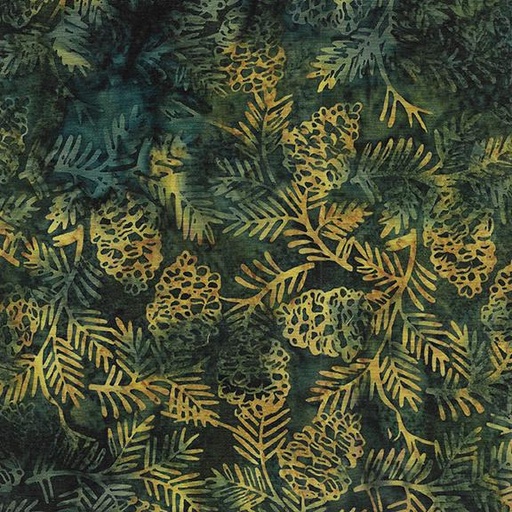 [122334685] Pinecones-Green Pineneedle