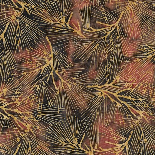 [122339886] Pineneedles-Multi Red Brown