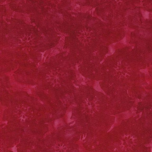 [122327350] Deer Snowflake-Red Paprika