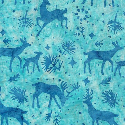 [122326915] Deer-Teal Sea Glass
