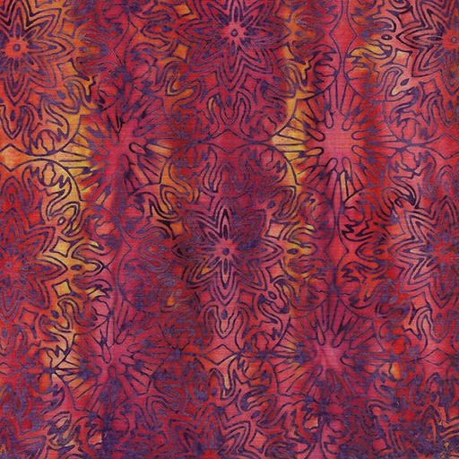 [122358350] Mandala Flower-Red Paprika