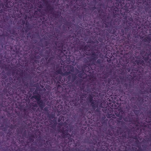 [122361435] Mosaic Flower-Purple Grape