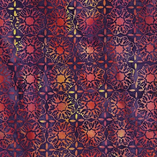 [122359470] Square Flower-Purple