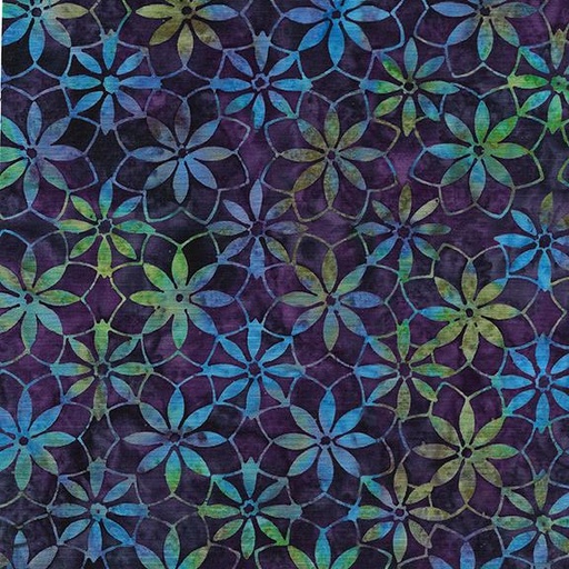 [122363470] Geo Flower-Purple