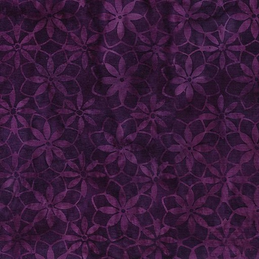 [122363485] Geo Flower-Purple Boysenberry