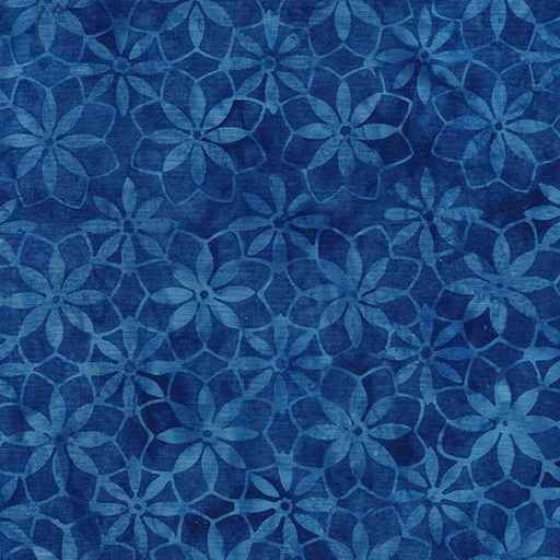 [122363550] Geo Flower-Blue Blueberry