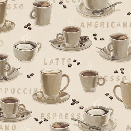 [W135-003-054] Coffee Cups-Cream