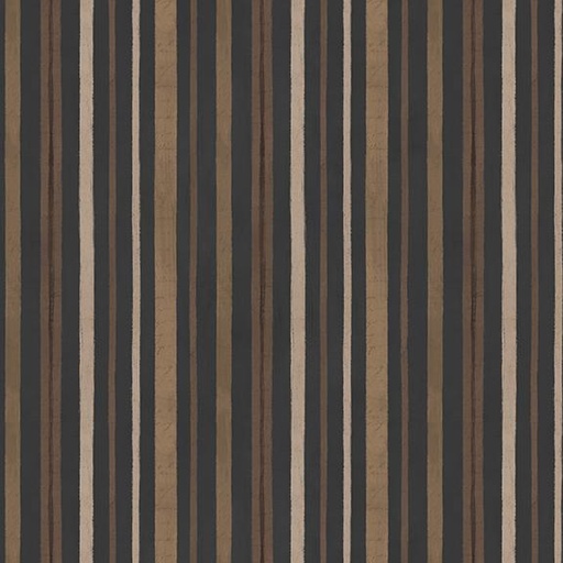 [W135-008-098] Stripes-Black