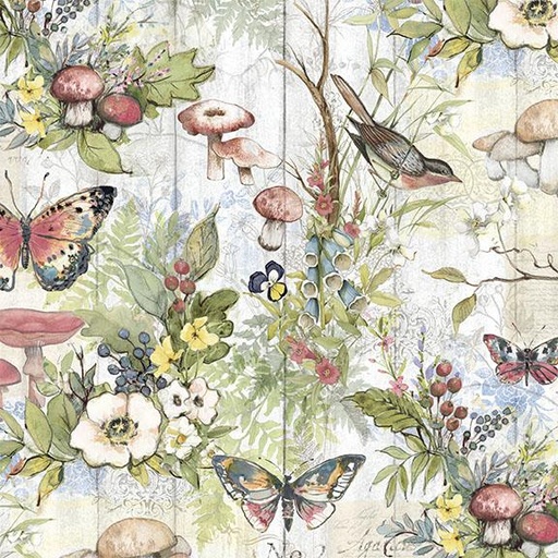 [W105-021-063] Birds & Butterflies-Multi