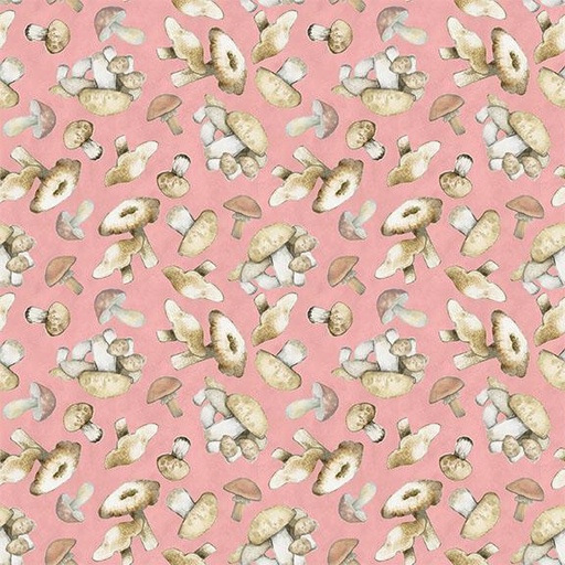 [W105-025-102] Mushroom Toss-Medium Pink