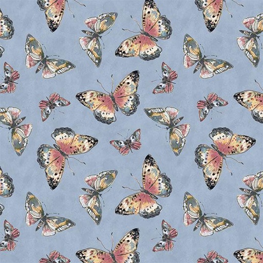 [W105-024-515] Butterfly Toss-Blue