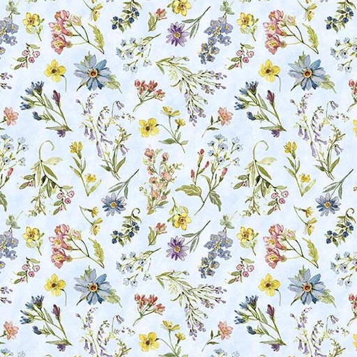 [W105-023-546] Wildflower Toss-Blue