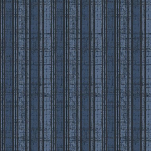 [W140-010-575] Stripe-Navy Tonal
