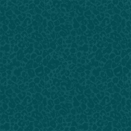 [W100-010-999] Animal Print-Teal